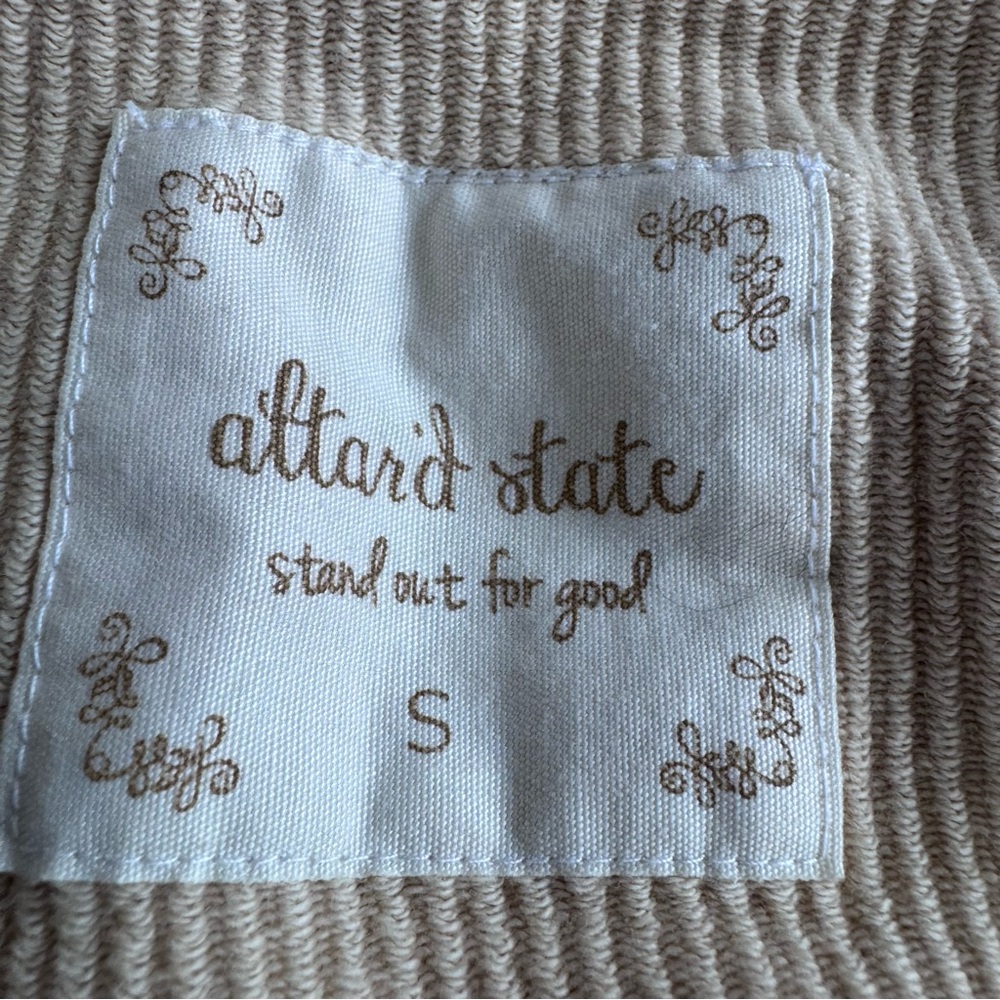 Alter’s State Cream Ribbed Jacket - Picture 2 of 6